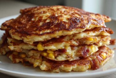 Bacon & Corn Pancakes