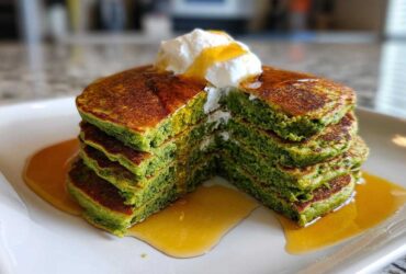 Spinach Pancakes (Kid Friendly)